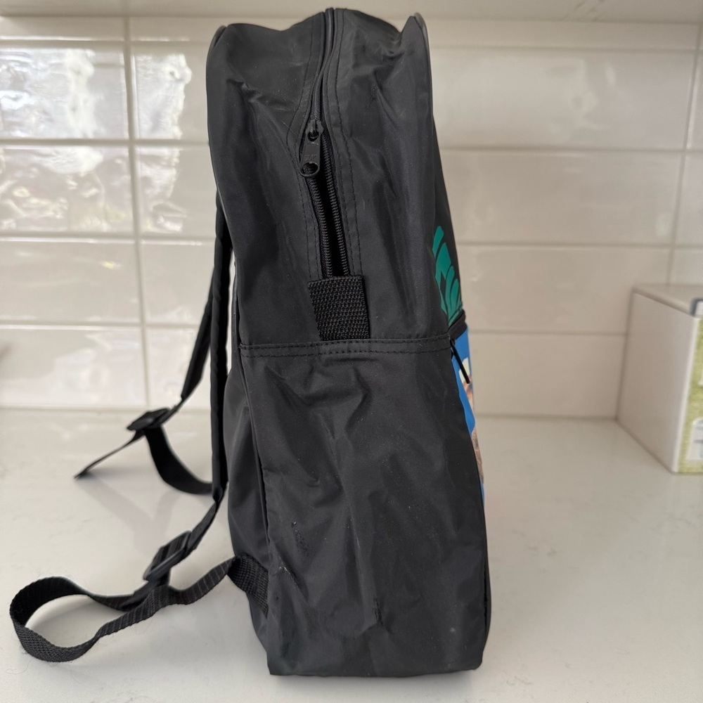 New Kids on the Block (NKOTB) Black and Blue Kids Backpack Merchandise Bag - Picture 2 of 9